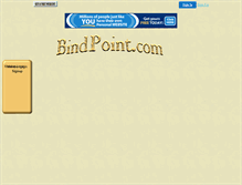 Tablet Screenshot of bindpoint.com